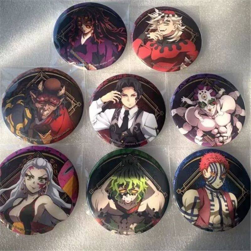 日谷 鬼灭之刃次元波板糖细闪吧唧 童磨猗窝座黑死牟无惨徽章,模玩/动漫/周边/娃圈三坑/桌游,动漫徽章/立牌,淘宝优惠券,粉丝福利购,淘宝优惠卷