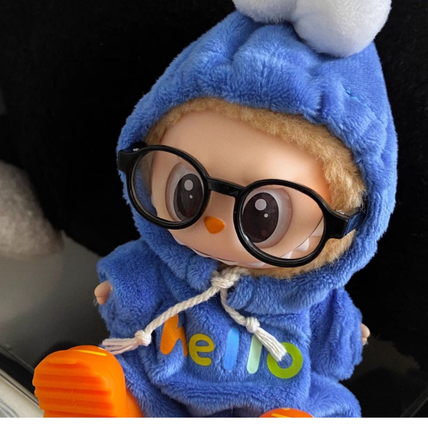 (仅衣服)Labubu娃衣一二代17厘米挂件拉布布搪胶玩偶替换装衣服