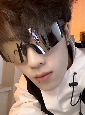 运动骑行眼镜护目登山镜滑雪镜防紫外线网红潮酷水银时尚防风镜男