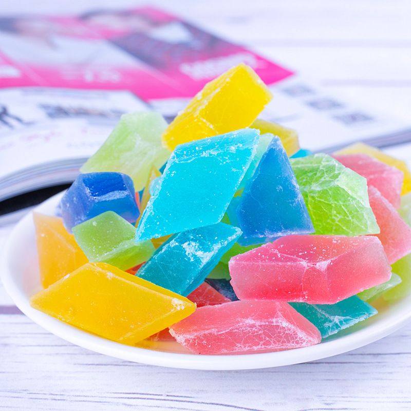 网红琥珀糖手工水晶钻石糖宝石咀嚼糖外酥里嫩办公室零食糖果,零食/坚果/特产,软糖/果味糖/凝胶糖果,淘宝优惠券,粉丝福利购,淘宝优惠卷