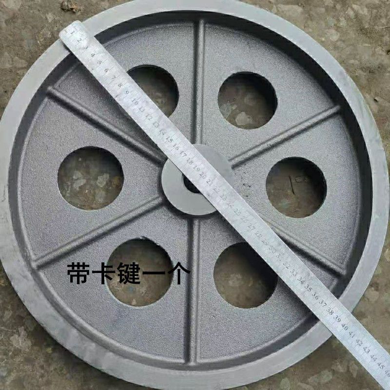 三角皮带轮双槽国标B型皮带轮粉碎机膨化机铡草机三槽皮带轮大全