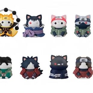 日版全新正版MegaHouse火影忍者最终之战忍喵带土宇智波斑鸣人