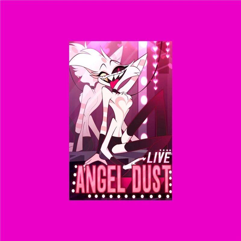 美谷散货地狱客栈hazbin hotel海报angel dust天使尘ad海报谷子,模玩/动漫/周边/娃圈三坑/桌游,动漫徽章/立牌,淘宝优惠券,粉丝福利购,淘宝优惠卷