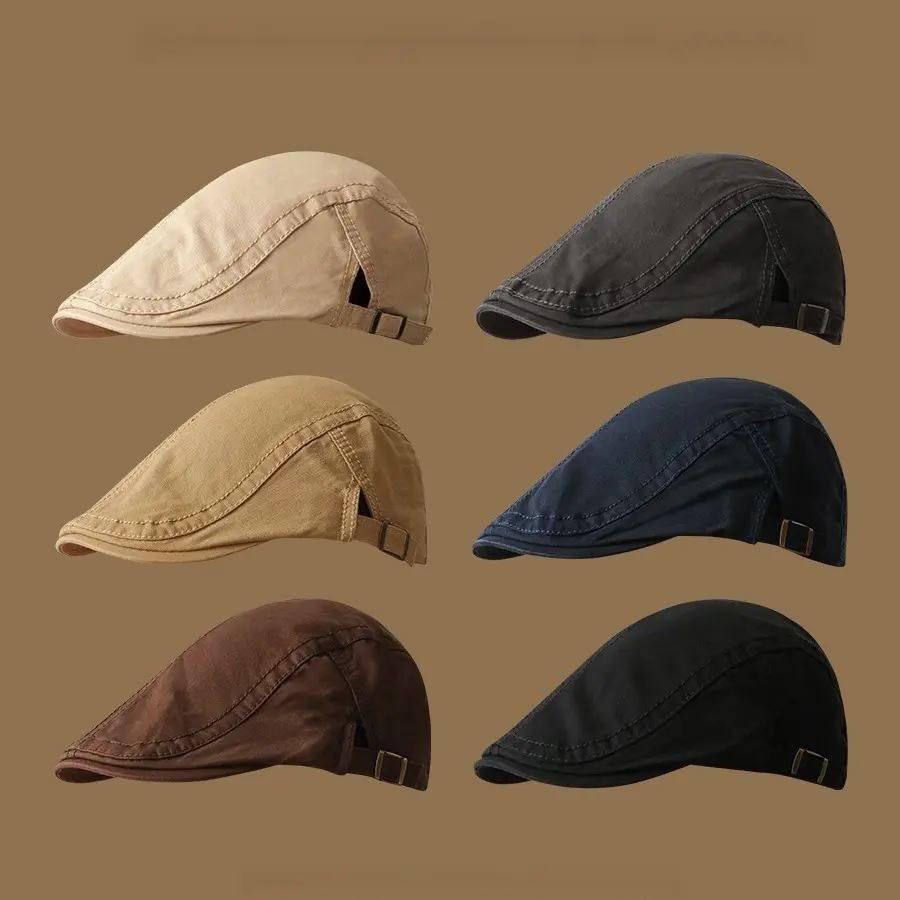 简约帽子男女春秋季韩版时尚潮流前进帽夏天休闲鸭舌帽百搭贝雷帽