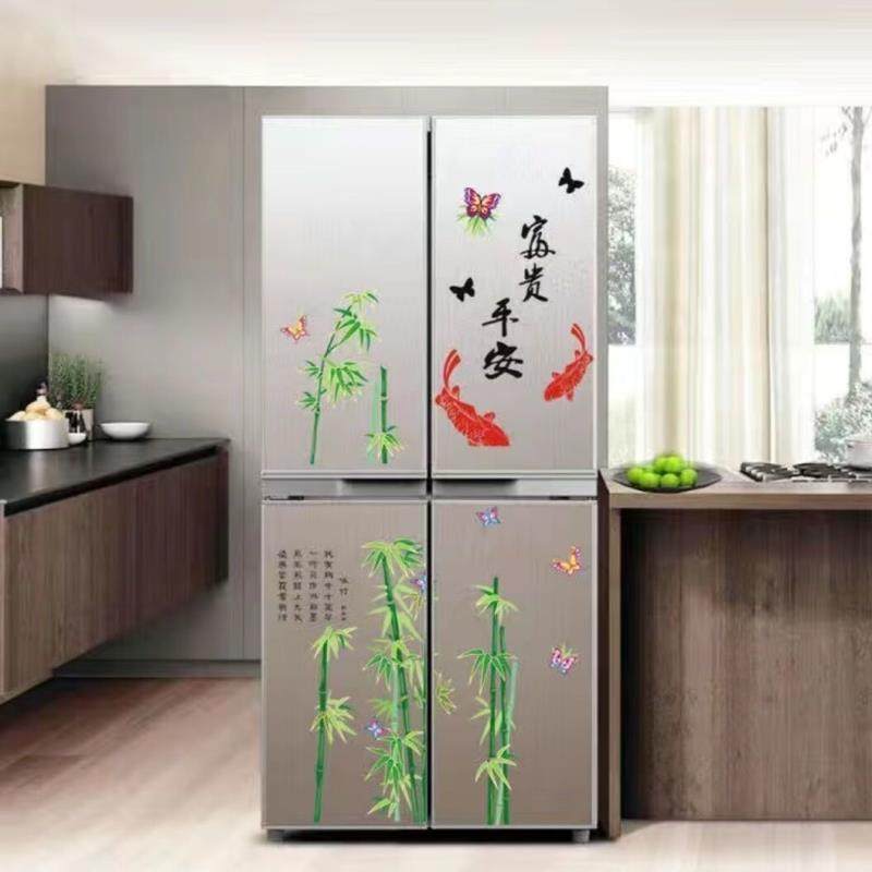 冰箱贴纸装饰双开门3d立体个性创意温馨简约冰箱自粘贴画面贴纸,家居饰品,冰箱贴,淘宝优惠券,粉丝福利购,淘宝优惠卷