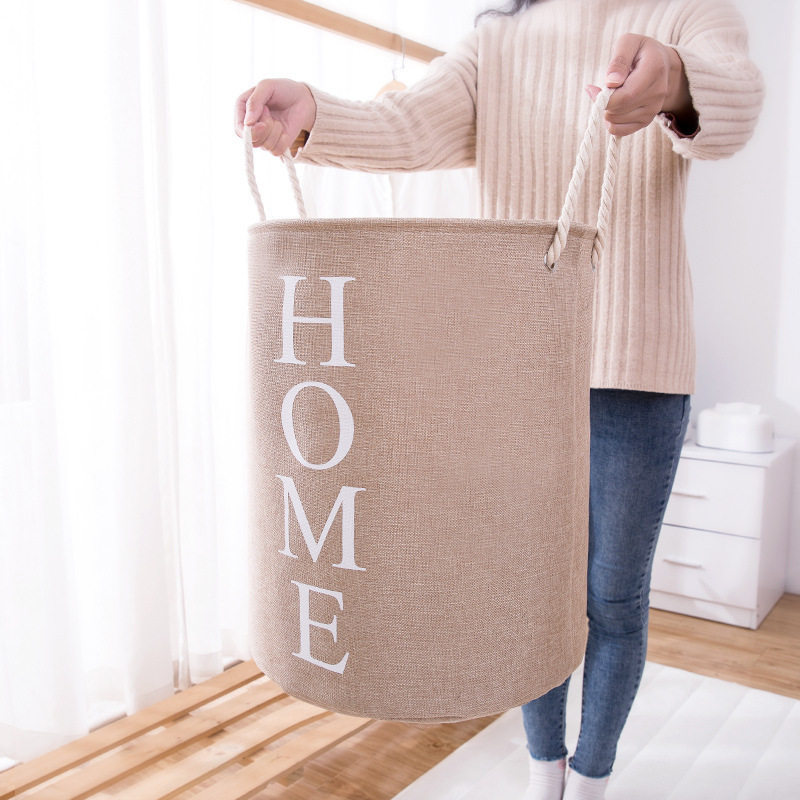 蓓恋收纳桶脏衣家居衣物收纳筐大小款抽绳脏衣篮现货收纳储物便携,收纳整理,毛绒玩具收纳桶/箱,淘宝优惠券,粉丝福利购,淘宝优惠卷