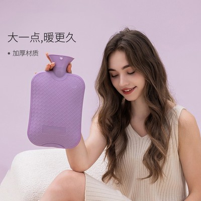 SAMPLY三朴热水袋注水大号加厚防爆暖水袋热敷暖宫暖胃学生宿舍