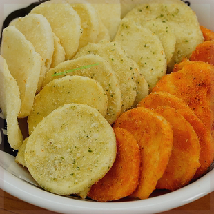 麻里谷厚切薯片原切酥脆土豆块角解馋休闲小吃零食推荐