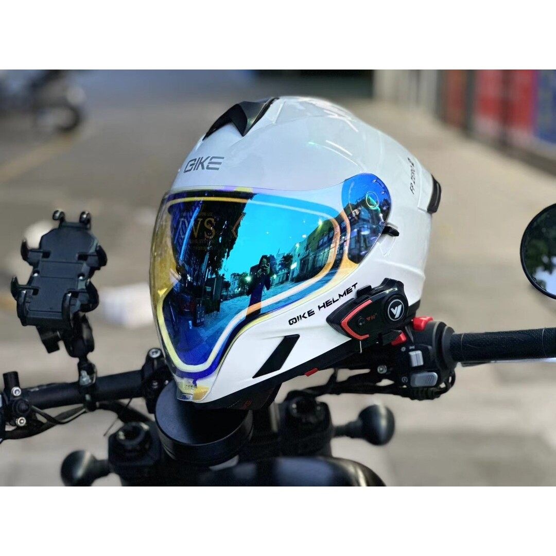 摩托车防雾双镜片夏季男女士机车头盔大镜片轻量化四季鬼面全盔3C