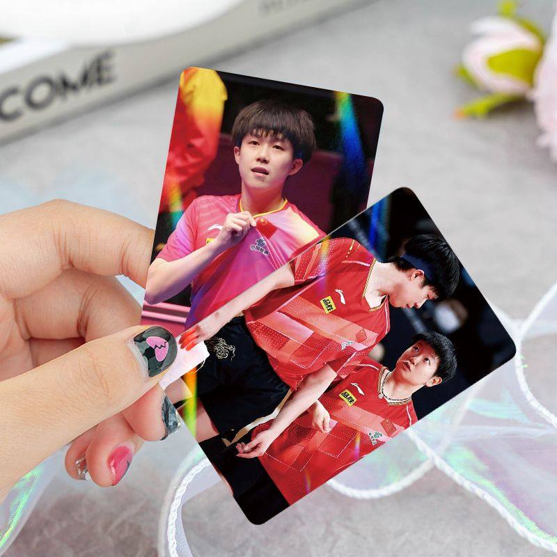 莎头王楚钦孙颖莎周边三寸盒装58张镭射小卡LOMO卡照片卡膜卡册,文具电教/文化用品/商务用品,贺卡/明信片,淘宝优惠券,粉丝福利购,淘宝优惠卷