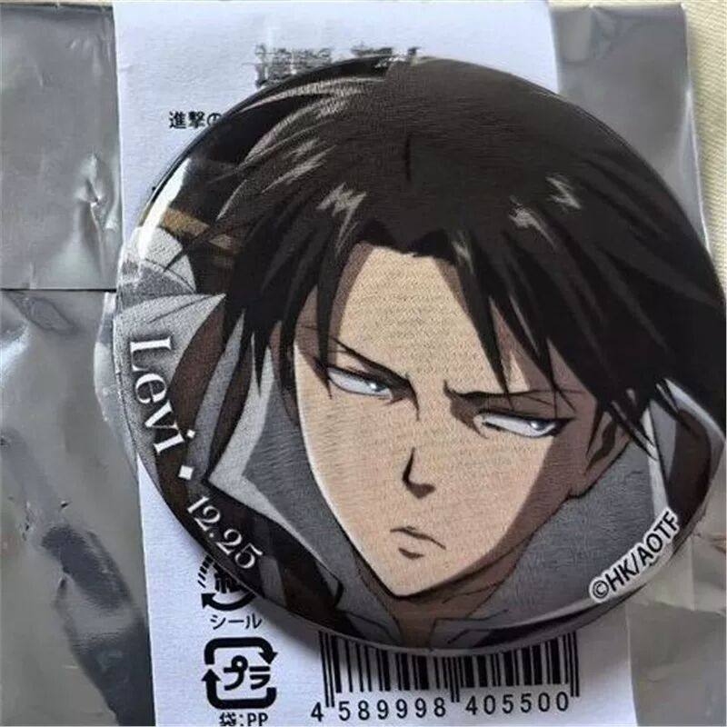 日谷 进击的巨人wit冬博会利威尔个人池吧兵长生日吧唧原袋,模玩/动漫/周边/娃圈三坑/桌游,动漫徽章/立牌,淘宝优惠券,粉丝福利购,淘宝优惠卷