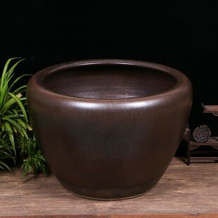 陶瓷鱼缸大号客厅睡莲缸养荷花大水缸莲花盆缸家用庭院老式 水缸