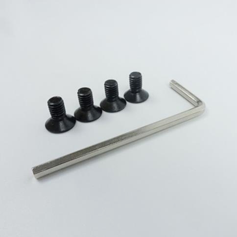 九号电动滑板车ES1/ES2/E22通用额头螺丝4颗配工具内六角车身维修