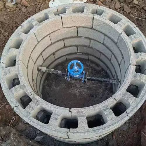 井壁砖 模块砖砌井砖机制模块砖预制圆井砖方井砖检查井模块