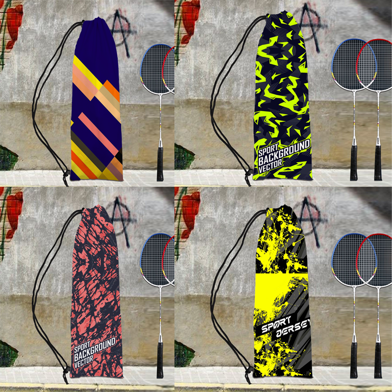 羽毛球拍专用袋子运动时尚潮流新款包可水洗户外束口包