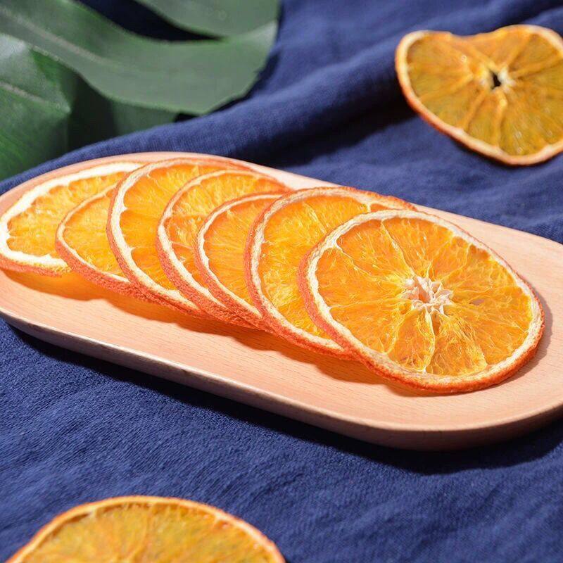 橙子片搭配烘干甜橙片柠檬片酸酸甜甜的非冻干水果茶养生茶香橙片