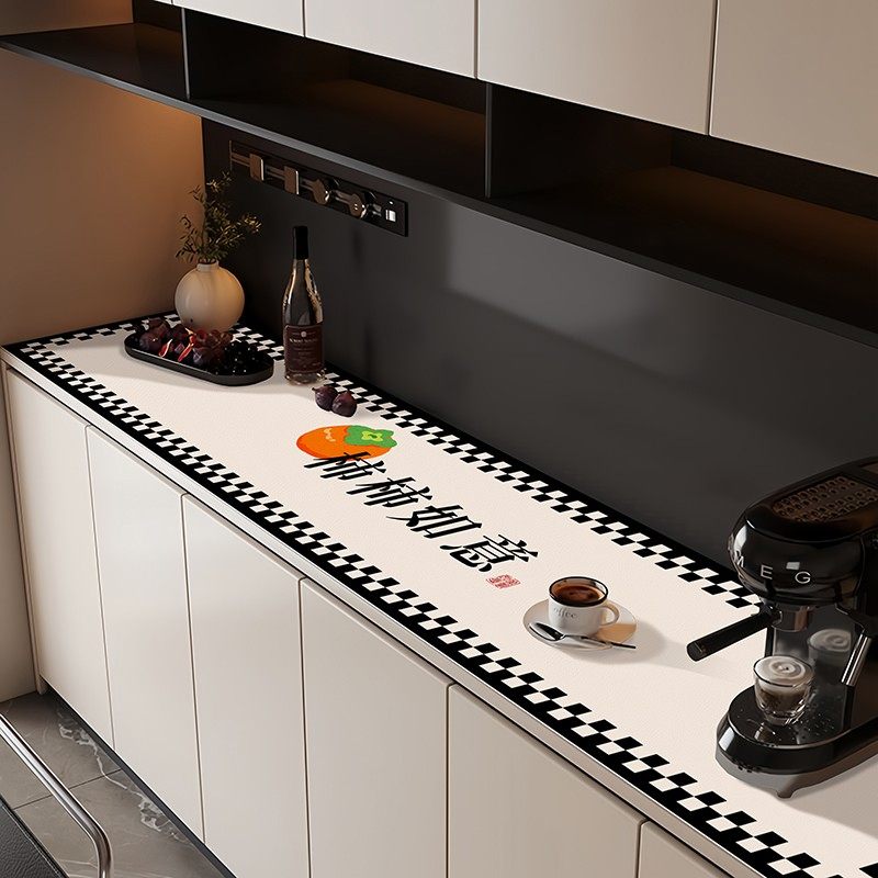 轻奢高级感电视柜桌面保护垫防水免洗餐边柜盖布鞋柜台面垫子家用,居家布艺,桌布,淘宝优惠券,粉丝福利购,淘宝优惠卷