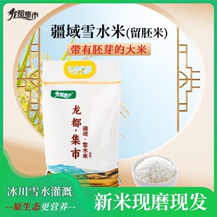 2025新米龙都集市疆域留胚米大米带胚芽大米软糯劲道大米10斤