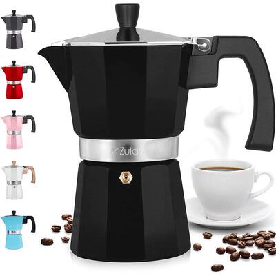 Classic Stovetop Espresso Pot Traditional Italian Moka Pot