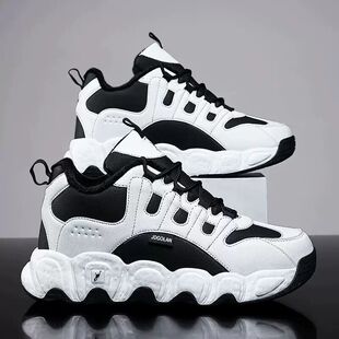 官方正品乔丹格兰秋冬男鞋2025透气网面老爹鞋大码运动跑步鞋A36