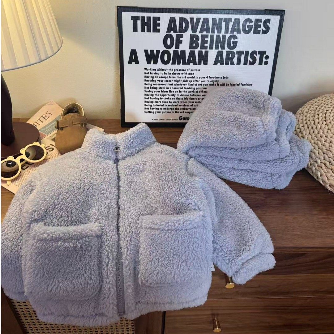 新款儿童可爱风加绒加厚睡衣男女童宝宝立领保暖家居服套装,童装/婴儿装/亲子装,皮草/仿皮草,淘宝优惠券,粉丝福利购,淘宝优惠卷