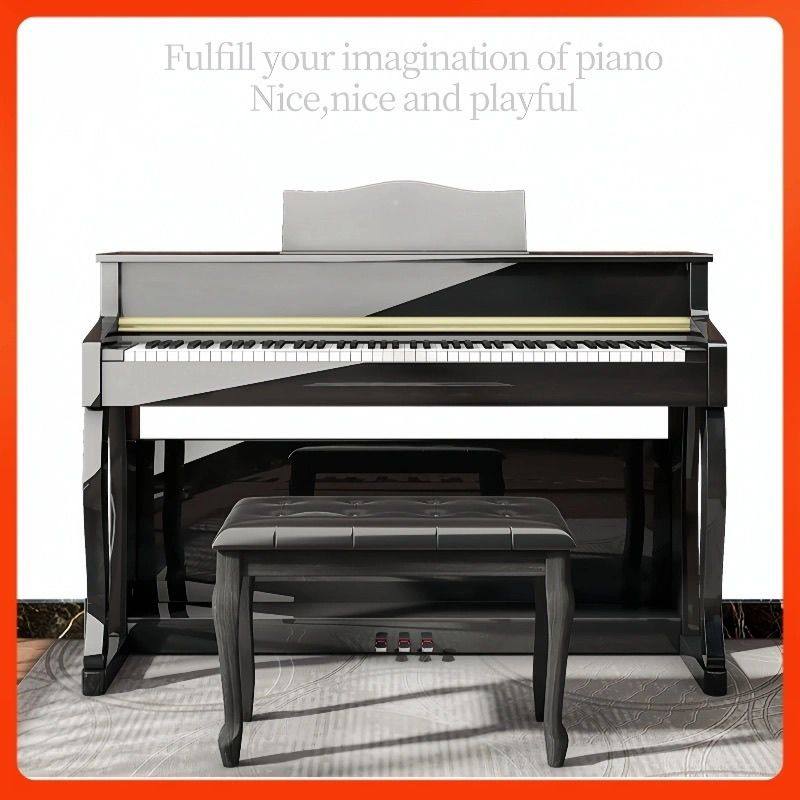 电子钢琴88键重锤入门考级成年学生幼师专业多功能立式钢琴家用