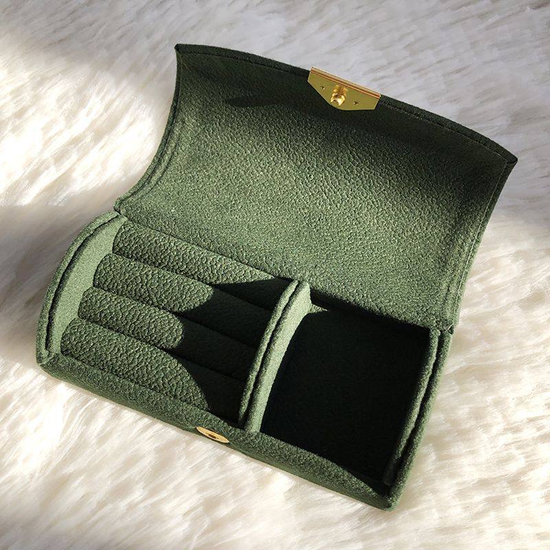 耳钉收纳盒便携拱面精致绒布迷你首饰盒旅行出差饰品盒,收纳整理,首饰盒,淘宝优惠券,粉丝福利购,淘宝优惠卷