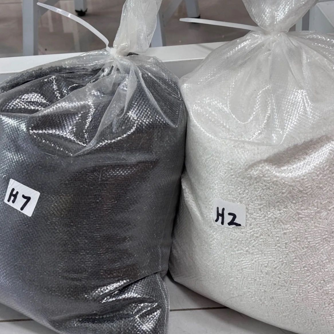 一万粒EVA拼豆2.6mm小豆高频消耗mard融合豆H2H7双色拼豆补充包