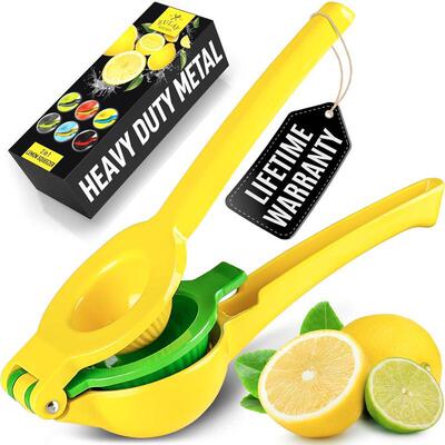 2 in 1 Metal Lemon Squeezer Sturdy Manual