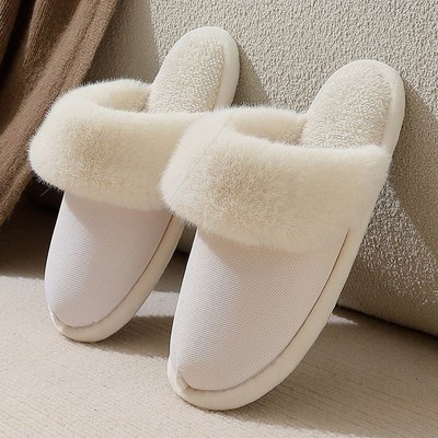 冬季保暖棉拖鞋鞋垫女内胆棉套加厚毛绒带后跟包跟可拆卸换洗冬天