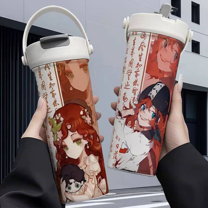 小女孩拉拉队员手提保温杯316不锈钢吸管双饮大容量咖啡泡茶水杯,模玩/动漫/周边/娃圈三坑/桌游,动漫水杯/居家/百货,淘宝优惠券,粉丝福利购,淘宝优惠卷