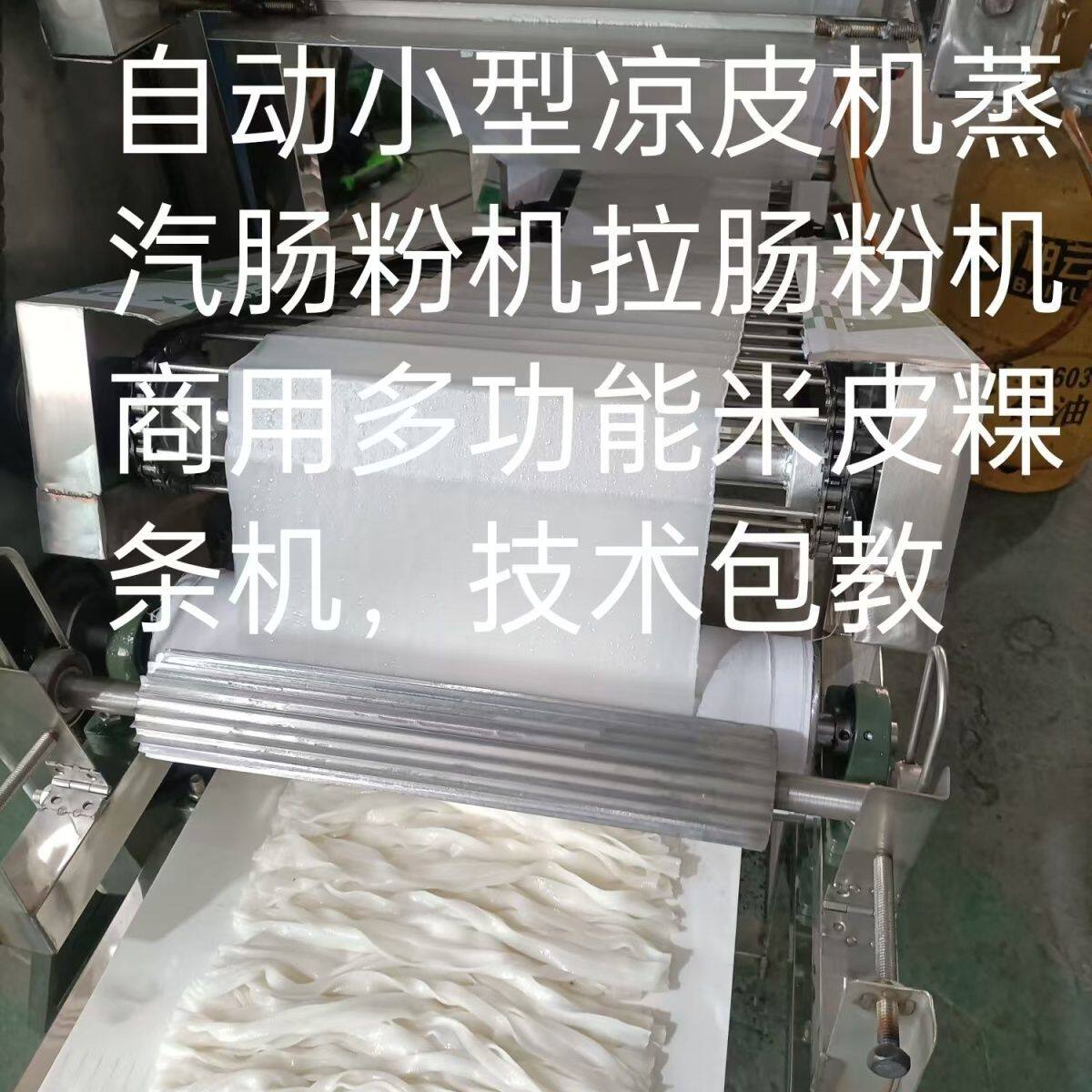 多功能河粉机小型河粉机米皮凉皮机米广西湿粉贵州卷粉机全自动