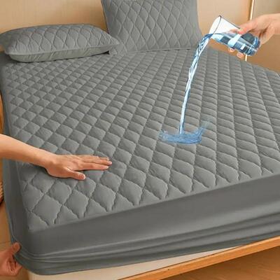 1pcs Waterproof Soft Pad Bed Cover Multi Function Mattress