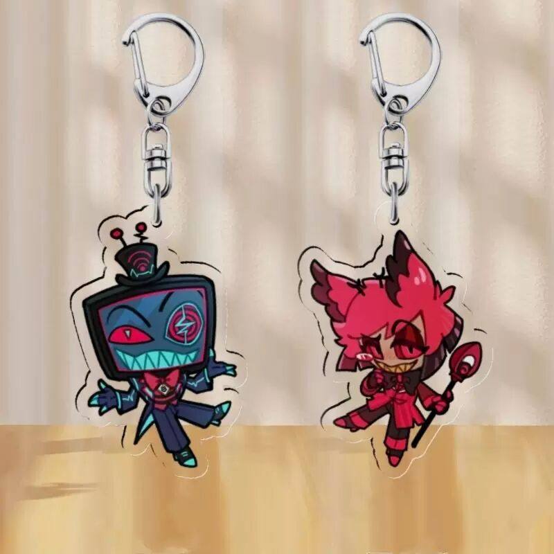 地狱客栈电鹿周边亚克力钥匙扣可爱包包挂件送闺蜜朋友礼物,模玩/动漫/周边/娃圈三坑/桌游,动漫徽章/立牌,淘宝优惠券,粉丝福利购,淘宝优惠卷