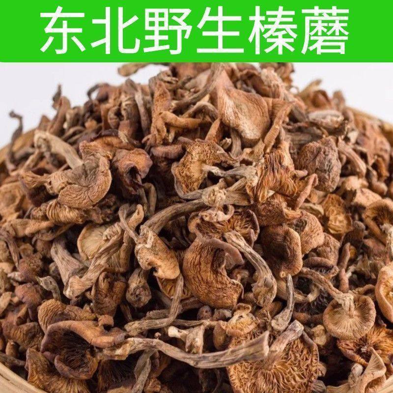 东北榛蘑新货蘑菇新货榛蘑小鸡炖蘑菇蛹虫草香菇土特产