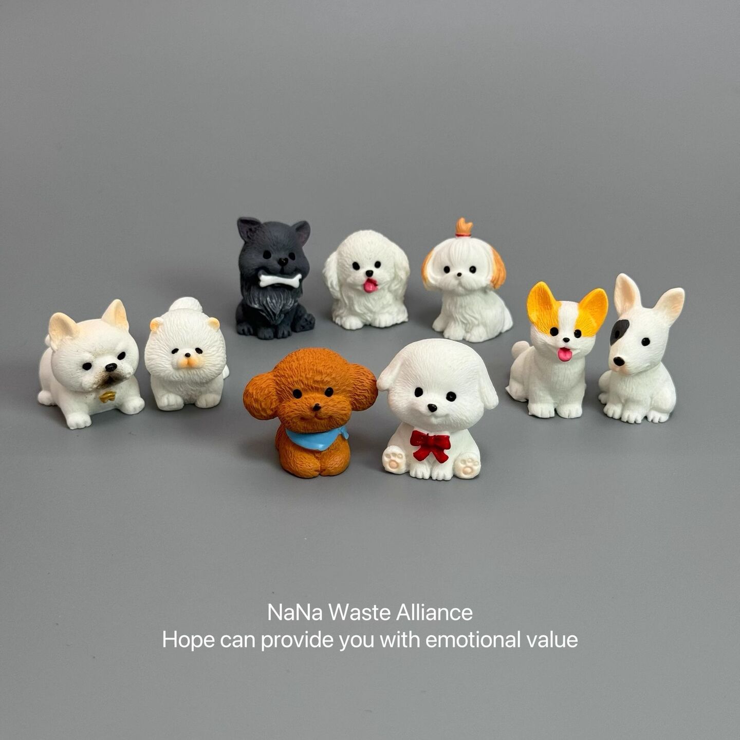 汽车狗摆件无聊了摆一群可爱小狗狗治愈提供情绪价值生日礼物桌面