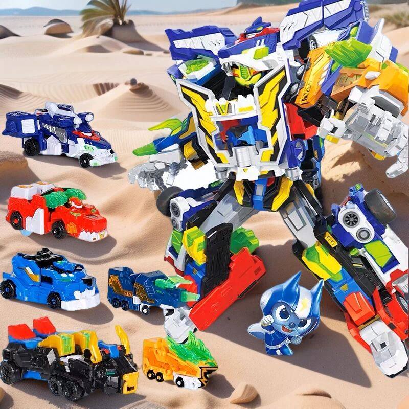 迷你特工队V超威能量5疾锋狮龙刀巨鲨机甲金刚变形重装王超级战警,玩具/童车/益智/积木/模型,儿童机器人/变形玩具,淘宝优惠券,粉丝福利购,淘宝优惠卷