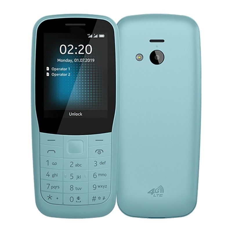 诺基亚220按键适用老年人4G全网通移动联通电信学生备用手机电池