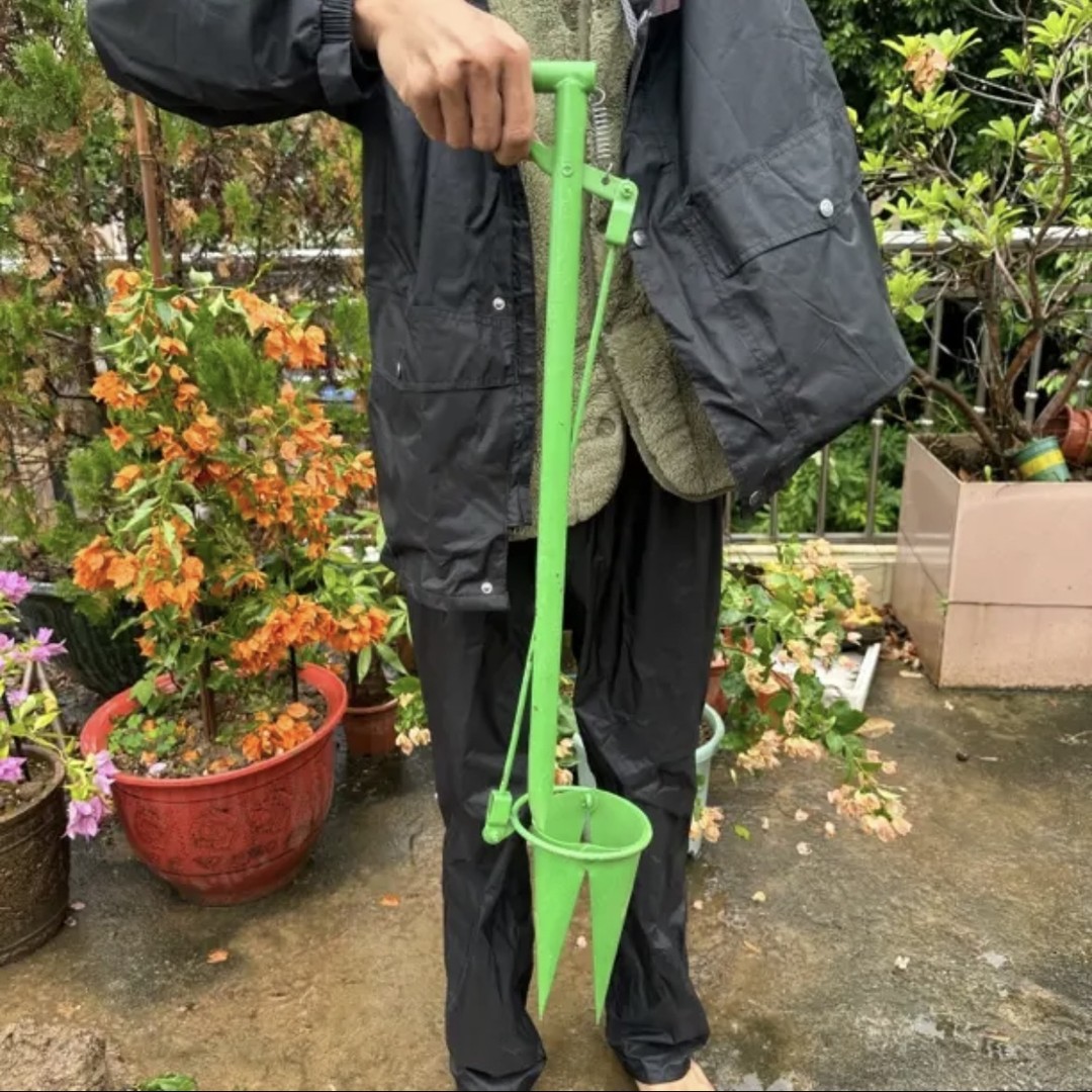 栽苗器种植器农用工具鸭嘴栽苗器种菠萝土豆烟苗移栽神器蔬菜栽苗图片