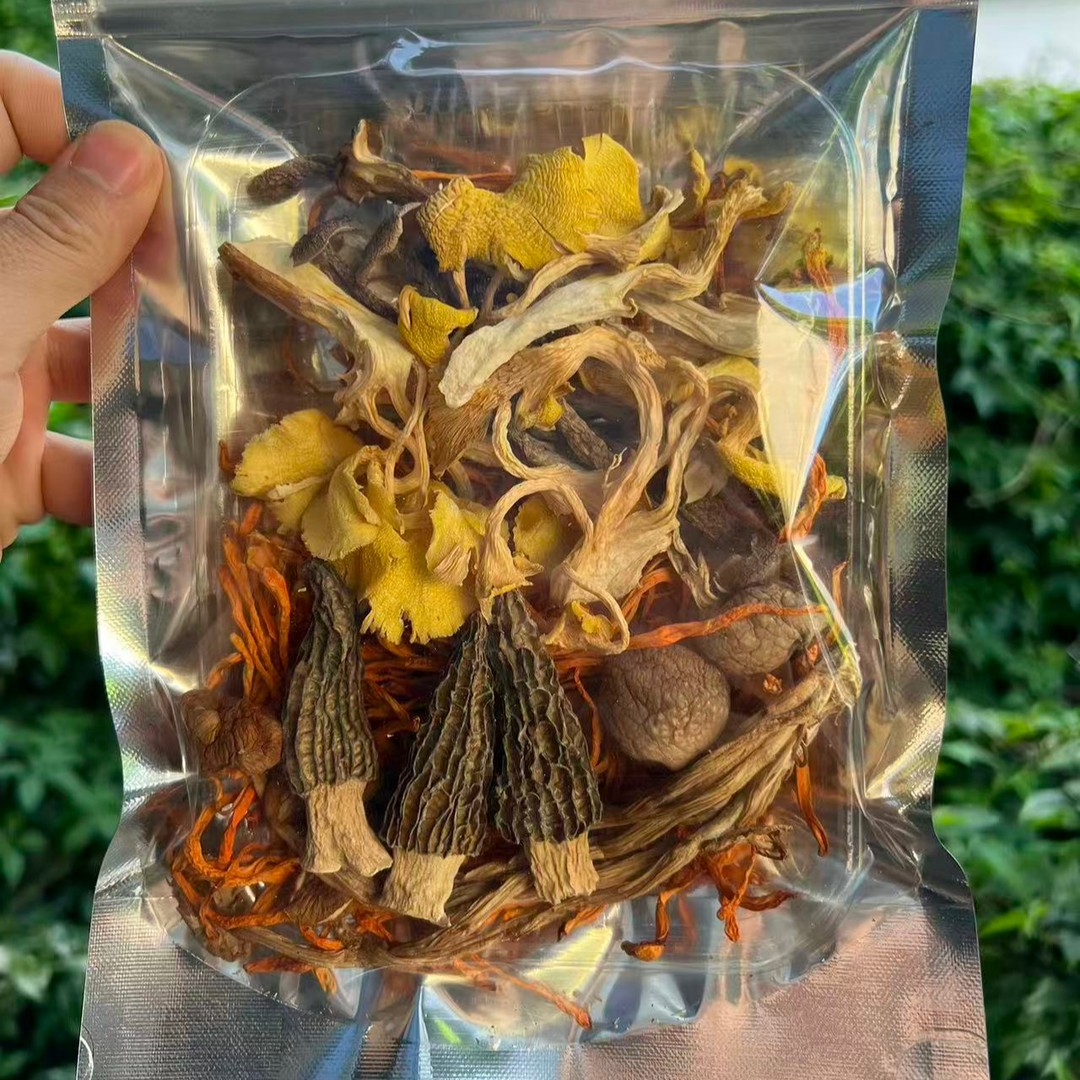 正宗云南七彩菌汤包滋味鲜美煲汤-小莫的山货