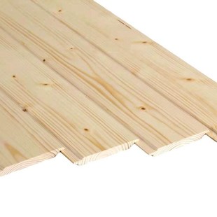 免漆桑拿板 欧洲松木面漆扣板实木板材桑拿板护墙板木板材