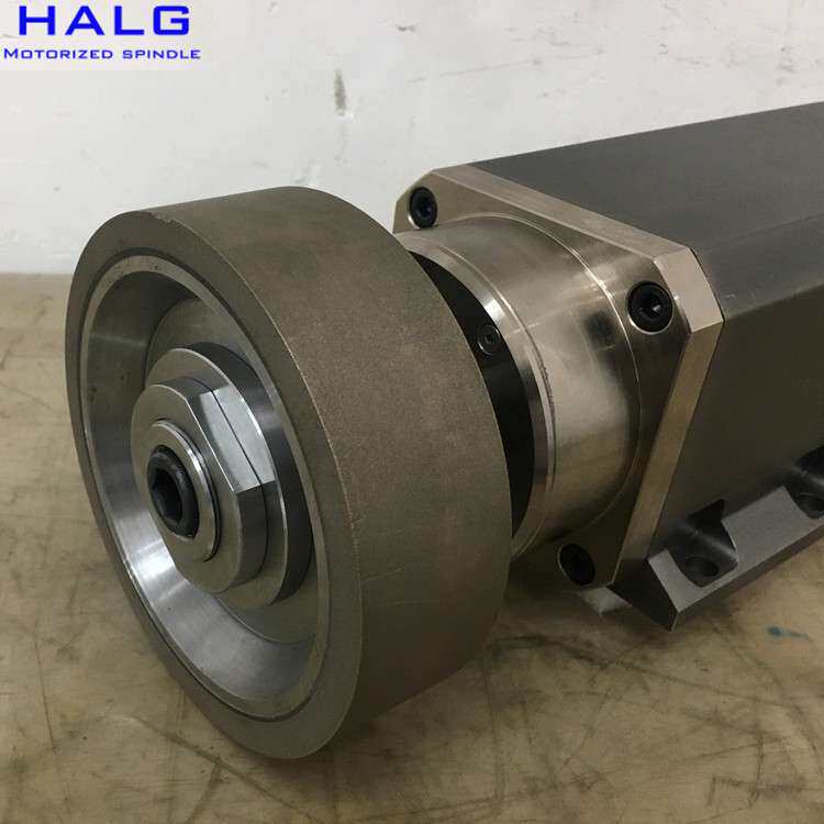 厂家直供3.5kw磨削电主轴 锥度1:4带法栏座精密磨床主轴
