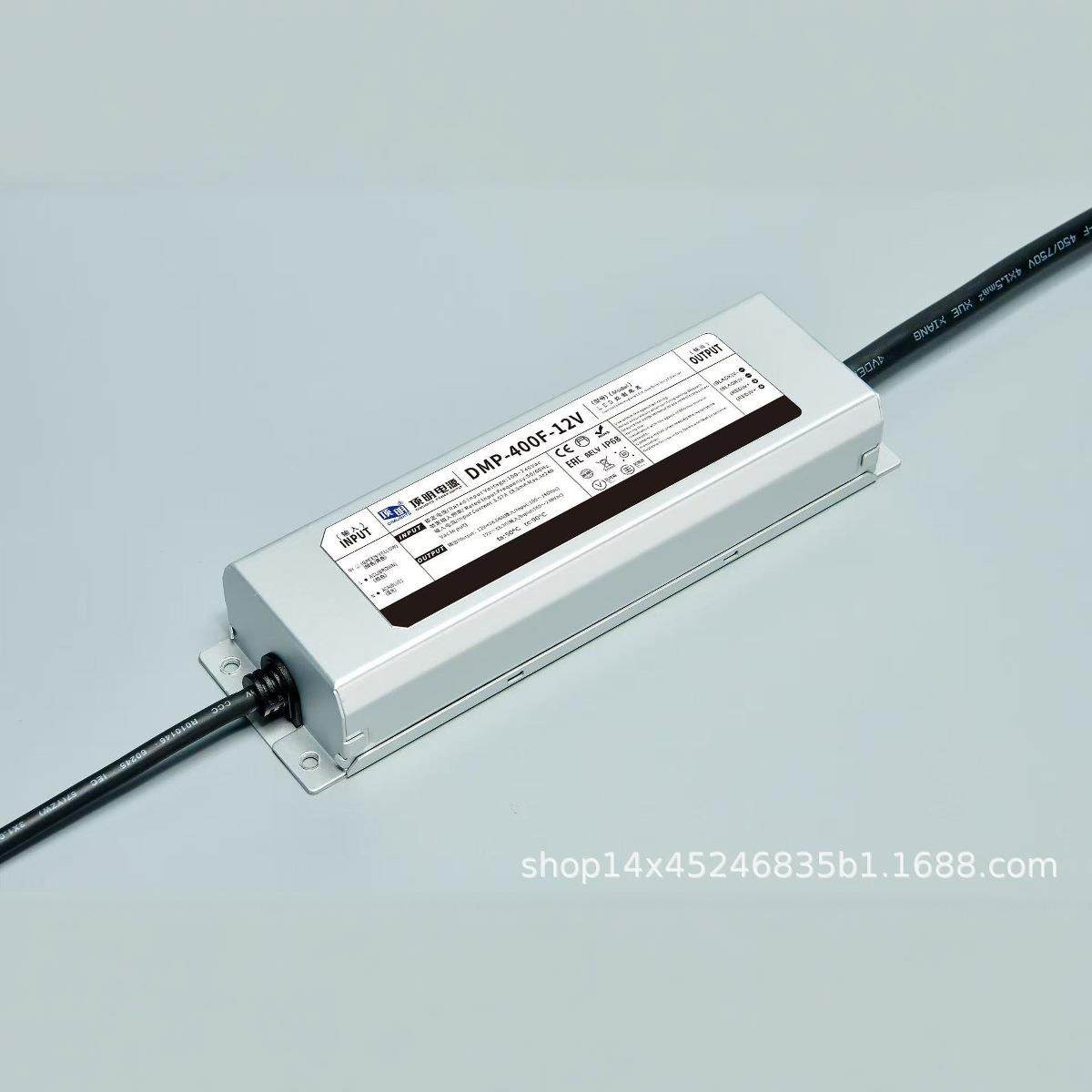 LED防水电源高P24V/12V灯带电源恒压宽压IP68亮化工程防水变压器