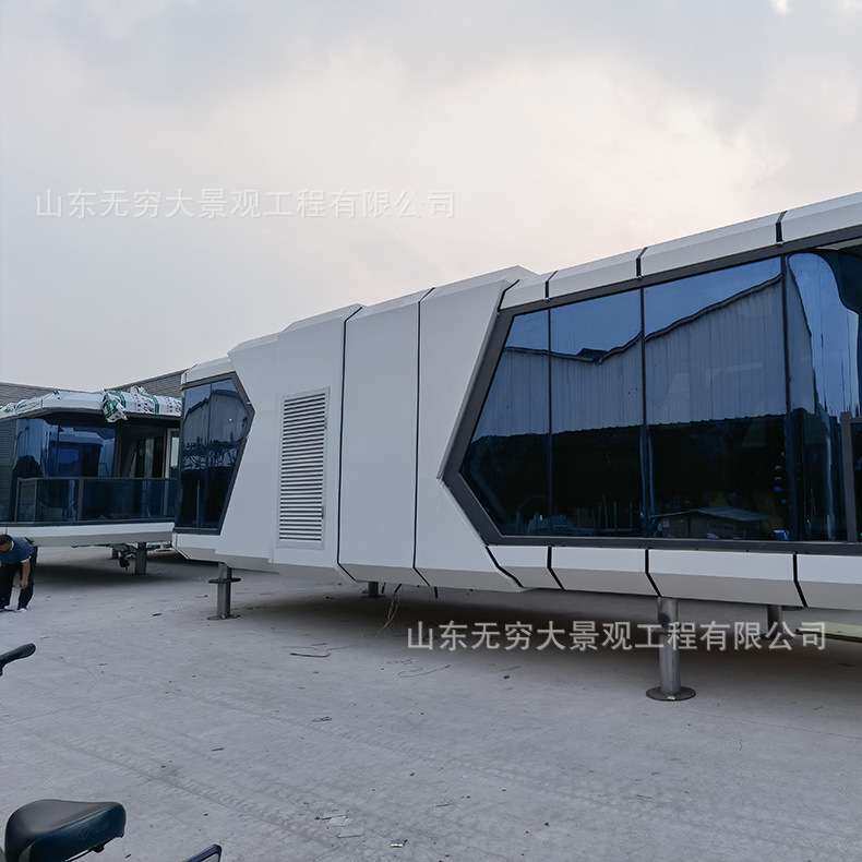 露营地组合式民宿舱特色酒店 度假村时尚网红打卡星空海景房设计