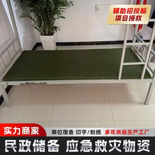 厂家学生学校宿舍上下铺床垫床垫单位宿舍招待所床垫绿色床垫