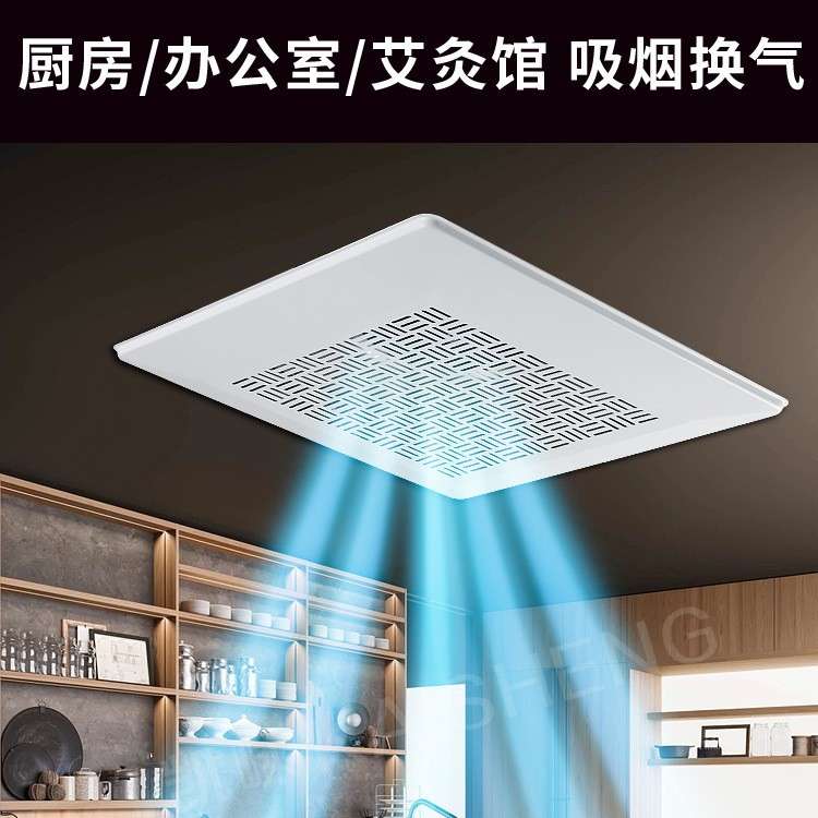 天花板换气扇10寸吸顶式房间通风器多翼离心叶轮排气扇节能静音