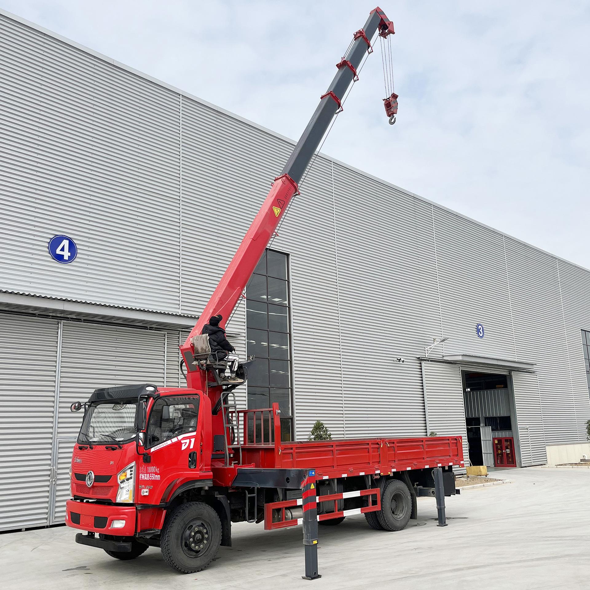 4吨5吨6吨8吨欧二三五随车吊建筑工程小型汽车起重机随车运输吊臂