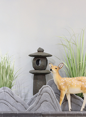 仿真石头b假山庭院造景雪浪石太湖石泰山石玻璃钢假石头装饰摆件