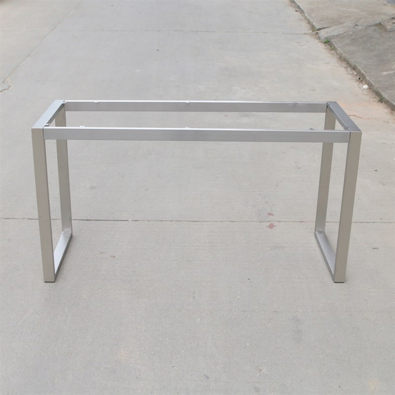 正宗不锈钢桌脚定做金属桌腿支架子定制木板石面桌子家具五金底座