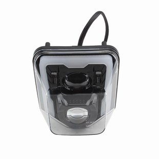 胡思瓦纳恒舰两冲FE250/300灯芯越野摩托车前置双圆形凸镜前车灯